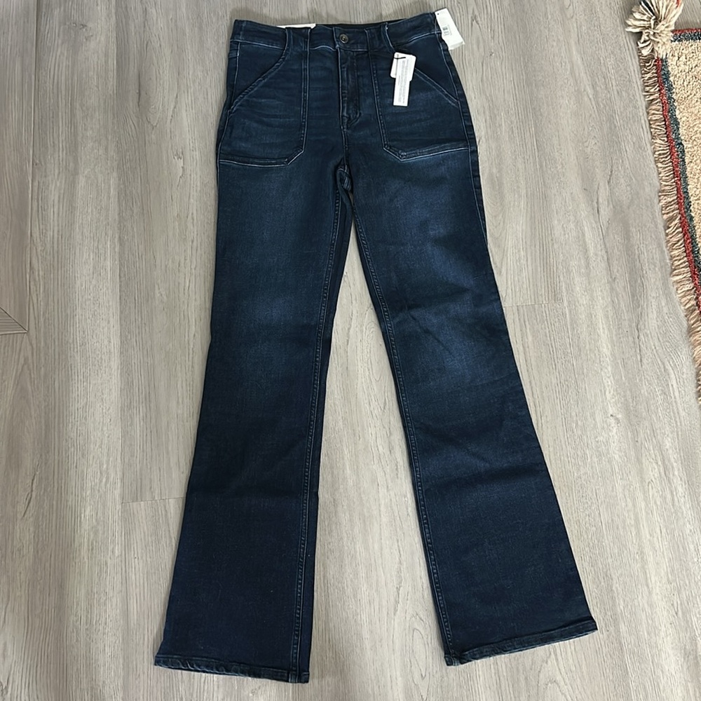 Sanctuary Hayden Bootcut Blue Denim Pants size 30 NWT